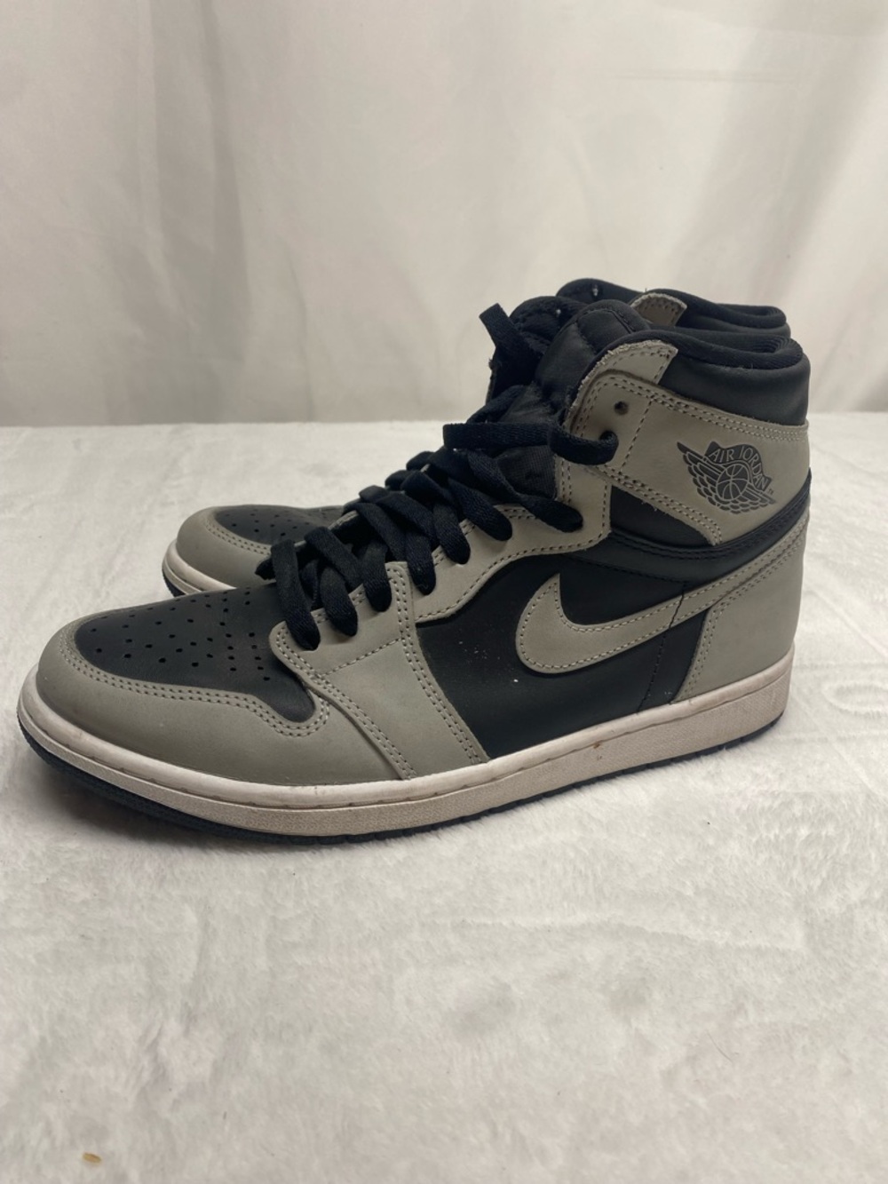 Nike Air Jordan 1 Retro High OG Shadow 2.0 Grey Black 555088-035 Mens 9.5 Shoes